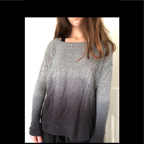 Braided ombré American eagle sweater - Picture 2 of 3